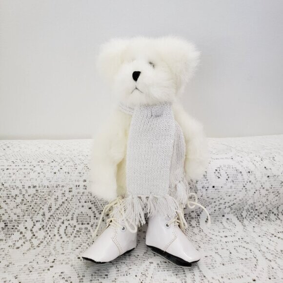 Vintage Hallmark Skating Teddy Bear Jointed Legs - Picture 2 of 5